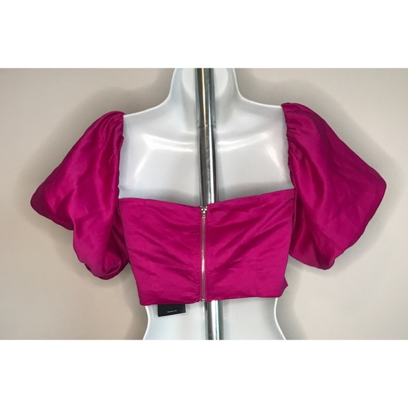 FOREVER21 Hot Pink Large Top - Picture 3 of 8